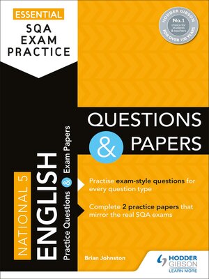 cover image of Essential SQA Exam Practice